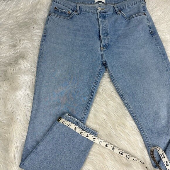 AGOLDE Women's Blame NICO High Rise Slim Fit Button-Fly Designer Jeans W32 /L27 - Picture 11 of 11